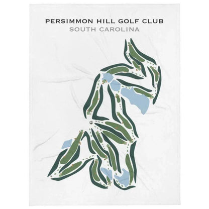 Persimmon Hill Golf Club, South Carolina - Printed Golf Courses