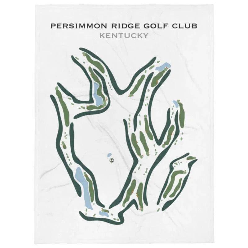 Persimmon Ridge Golf Club, Kentucky - Printed Golf Course