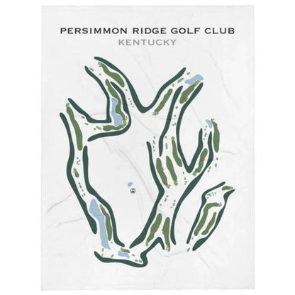 Persimmon Ridge Golf Club, Kentucky - Printed Golf Course