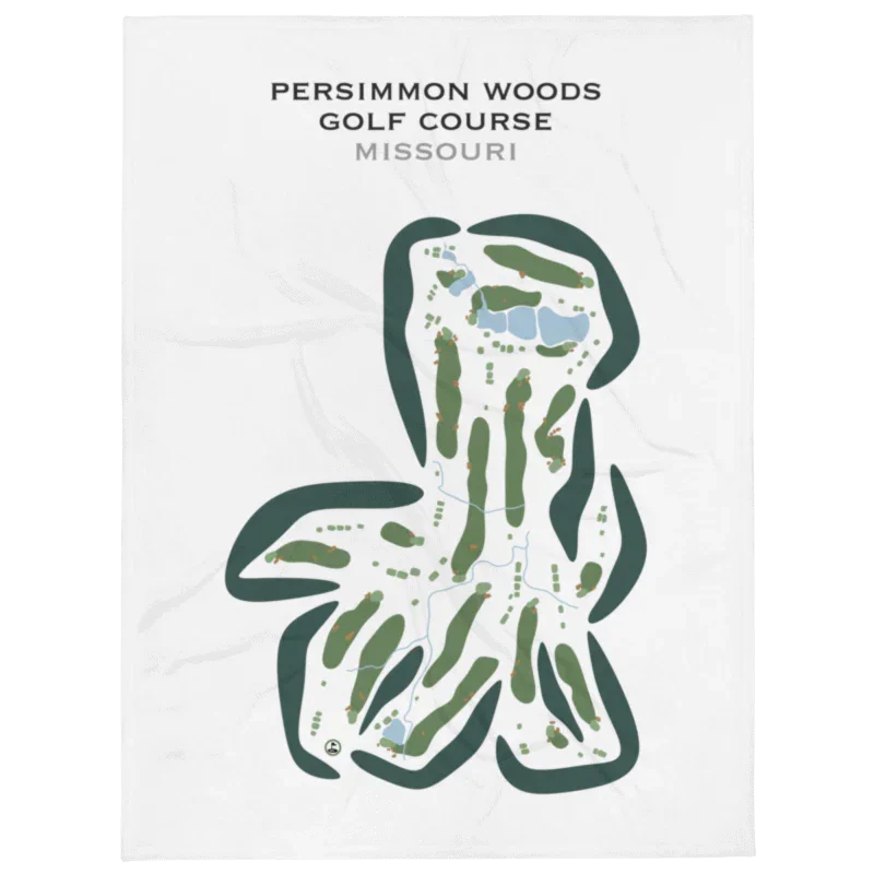 Persimmon Woods Golf Club, Missouri - Printed Golf Courses