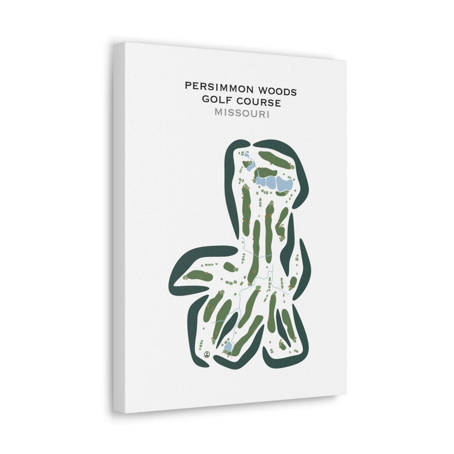 Persimmon Woods Golf Club, Missouri - Printed Golf Courses