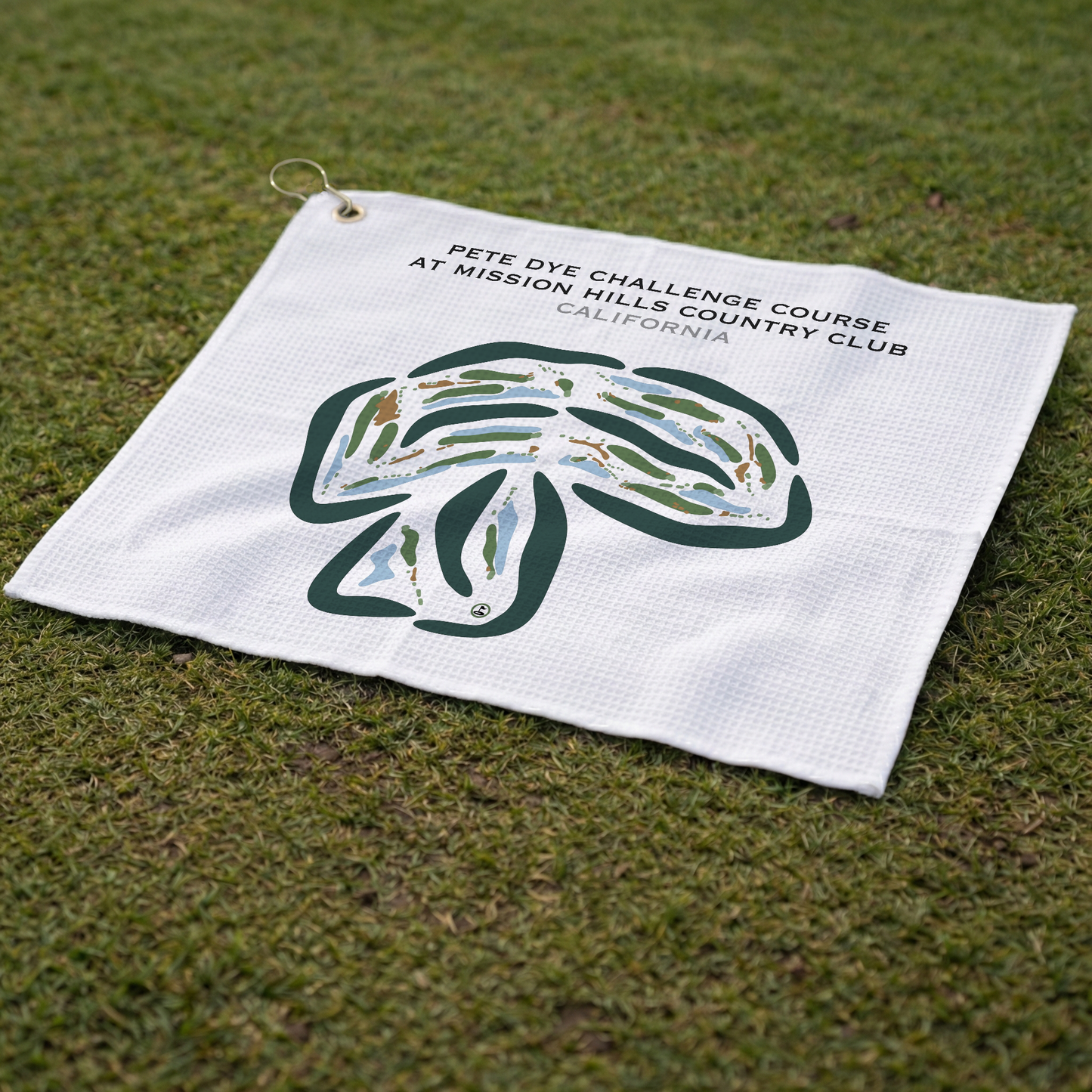 Pete Dye Challenge Course at Mission Hills Country Club, California - Printed Golf Courses