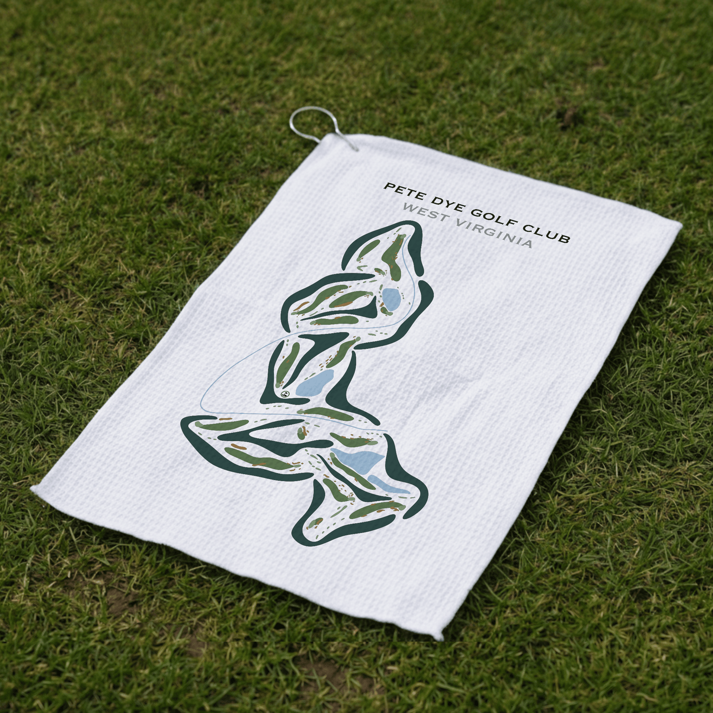Pete Dye Golf Club, West Virginia - Printed Golf Courses