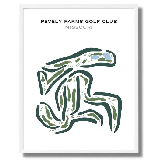 Pevely Farms Golf Club, Missouri - Printed Golf Courses