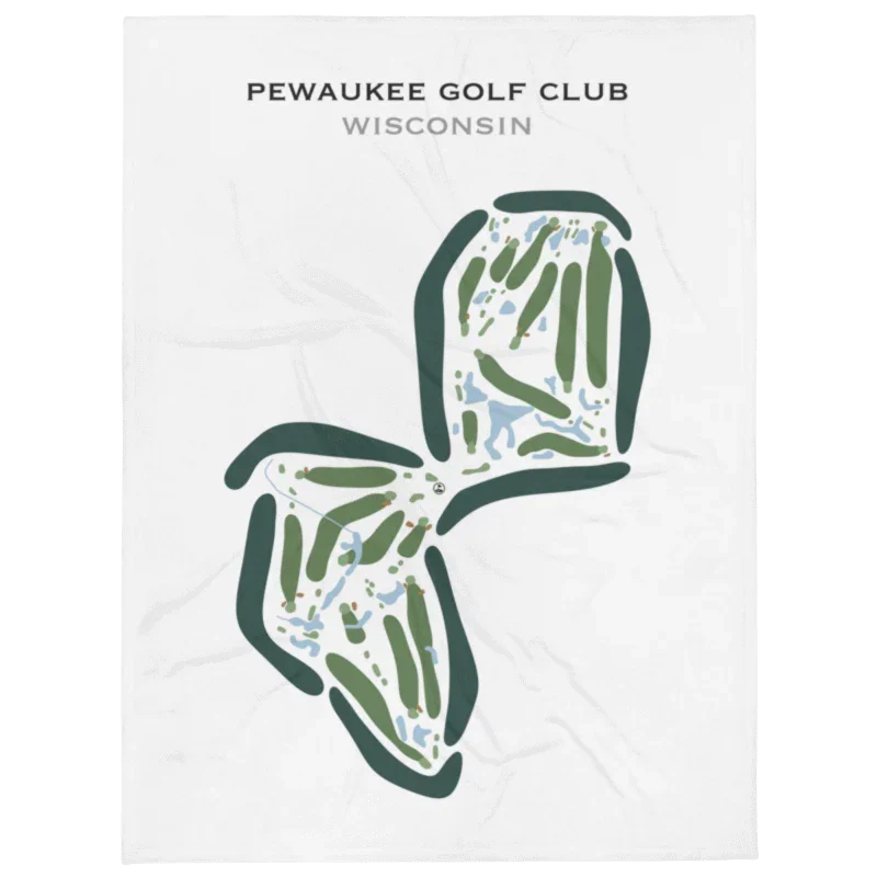Pewaukee Golf Club, Wisconsin - Printed Golf Courses