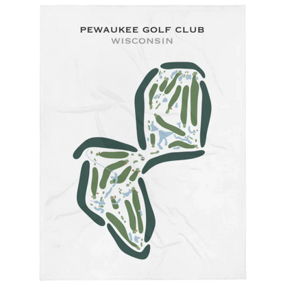 Pewaukee Golf Club, Wisconsin - Printed Golf Courses