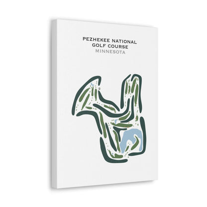 Pezhekee National Golf Course, Minnesota - Printed Golf Courses