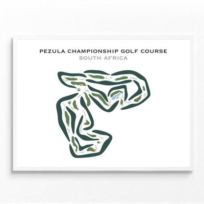Pezula Championship Golf Course, South Africa - Printed Golf Courses