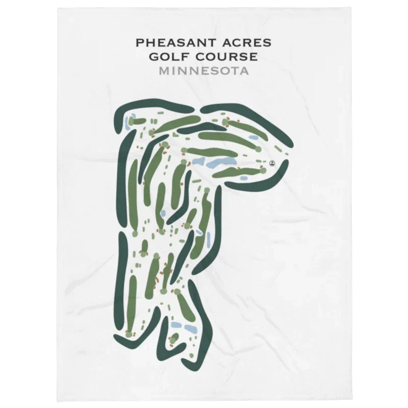 Pheasant Acres Golf Course, Minnesota - Printed Golf Courses