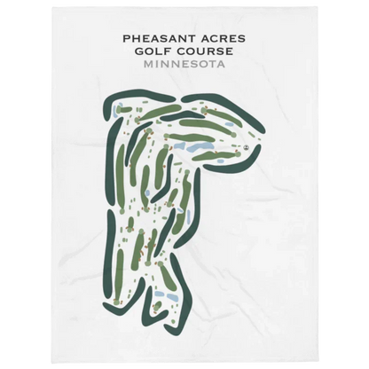 Pheasant Acres Golf Course, Minnesota - Printed Golf Courses