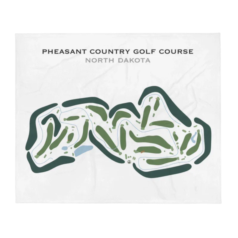 Pheasant Country Golf Course, North Dakota - Printed Golf Courses