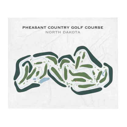 Pheasant Country Golf Course, North Dakota - Printed Golf Courses