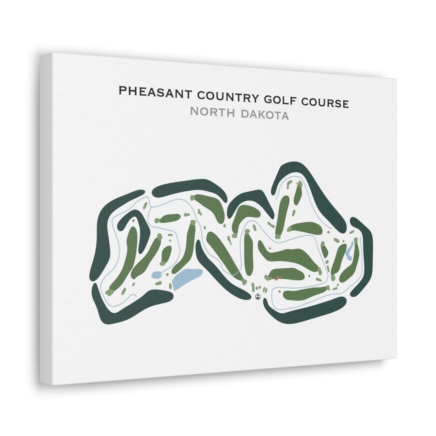 Pheasant Country Golf Course, North Dakota - Printed Golf Courses