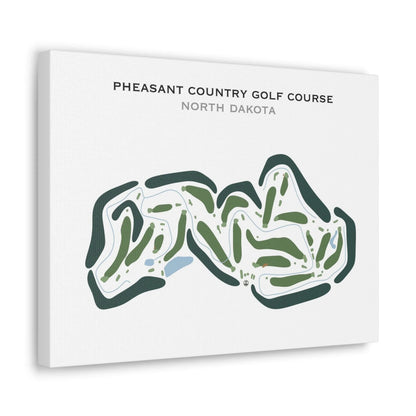 Pheasant Country Golf Course, North Dakota - Printed Golf Courses