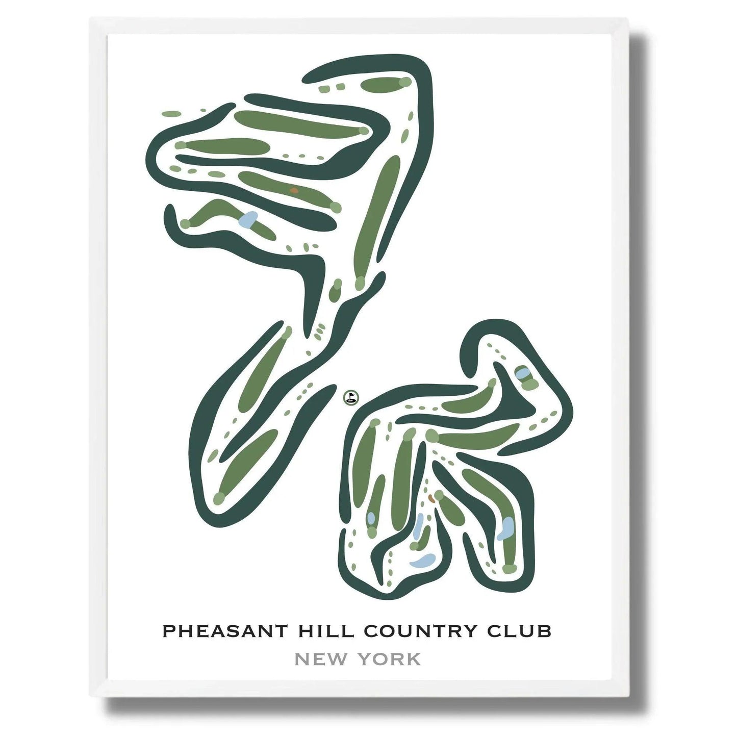 Pheasant Hill Country Club, New York - Printed Golf Courses