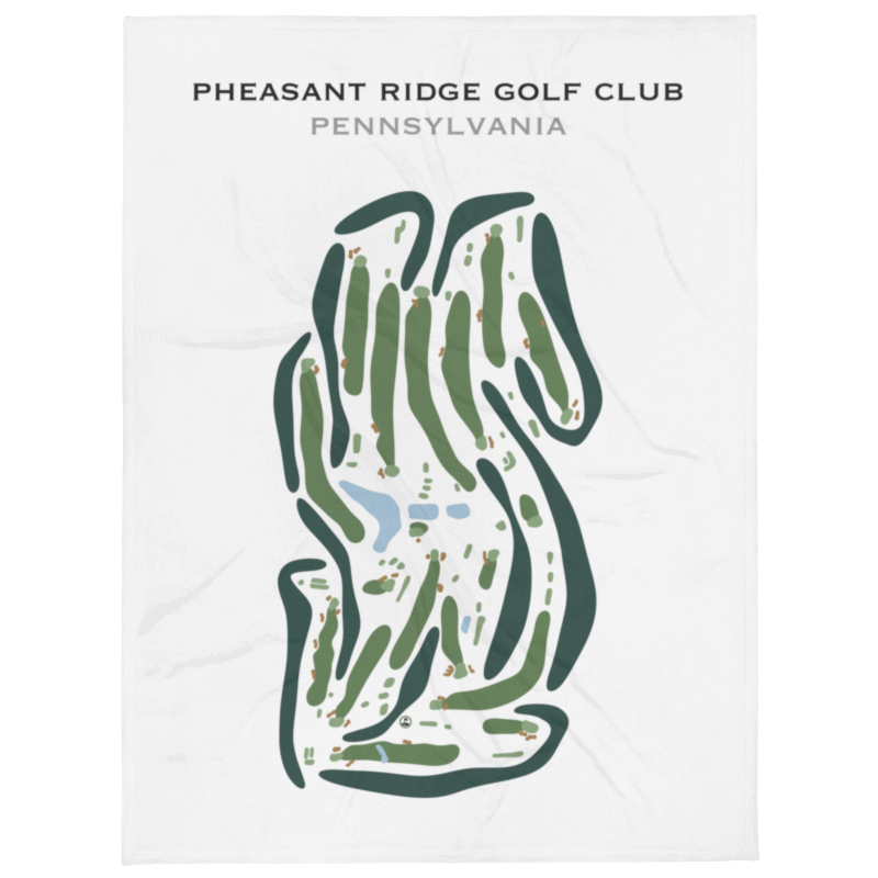 Pheasant Ridge Golf Club, Pennsylvania - Printed Golf Courses