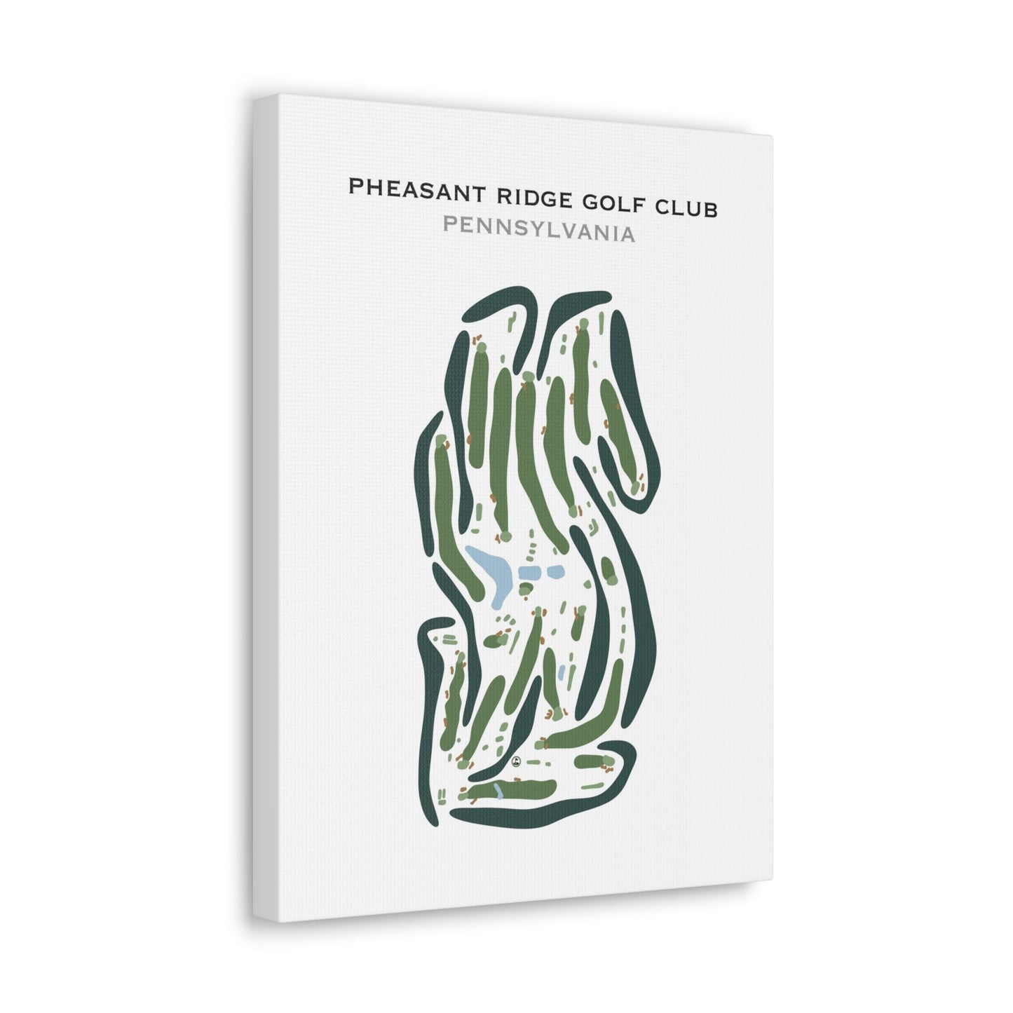 Pheasant Ridge Golf Club, Pennsylvania - Printed Golf Courses