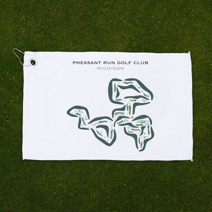 Pheasant Run Golf Club, Michigan - Printed Golf Courses
