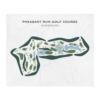Pheasant Run Golf Course, Missouri - Printed Golf Courses