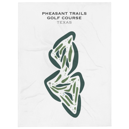 Pheasant Trails Golf Course, Texas - Printed Golf Courses