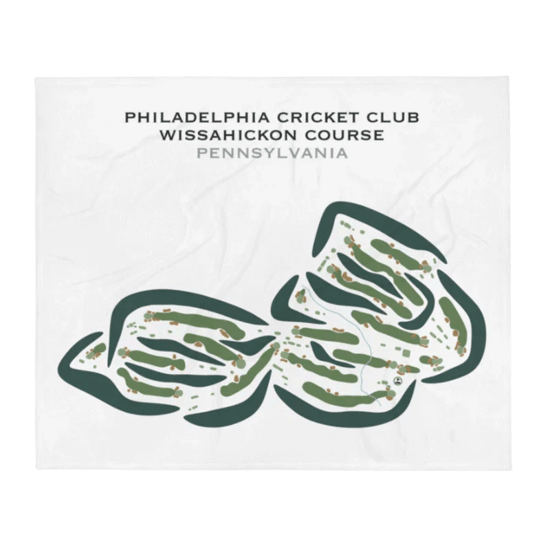 Philadelphia Cricket Club, Wissahickon Course, Pennsylvania - Printed Golf Course