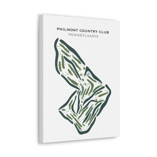 Philmont Country Club, Pennsylvania - Printed Golf Courses