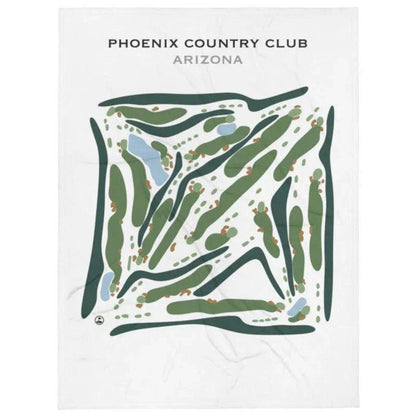 Phoenix Country Club, Arizona - Printed Golf Courses