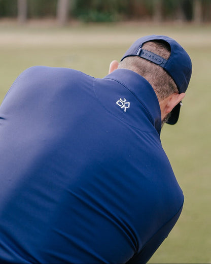 Navy Golf Quarter Zip