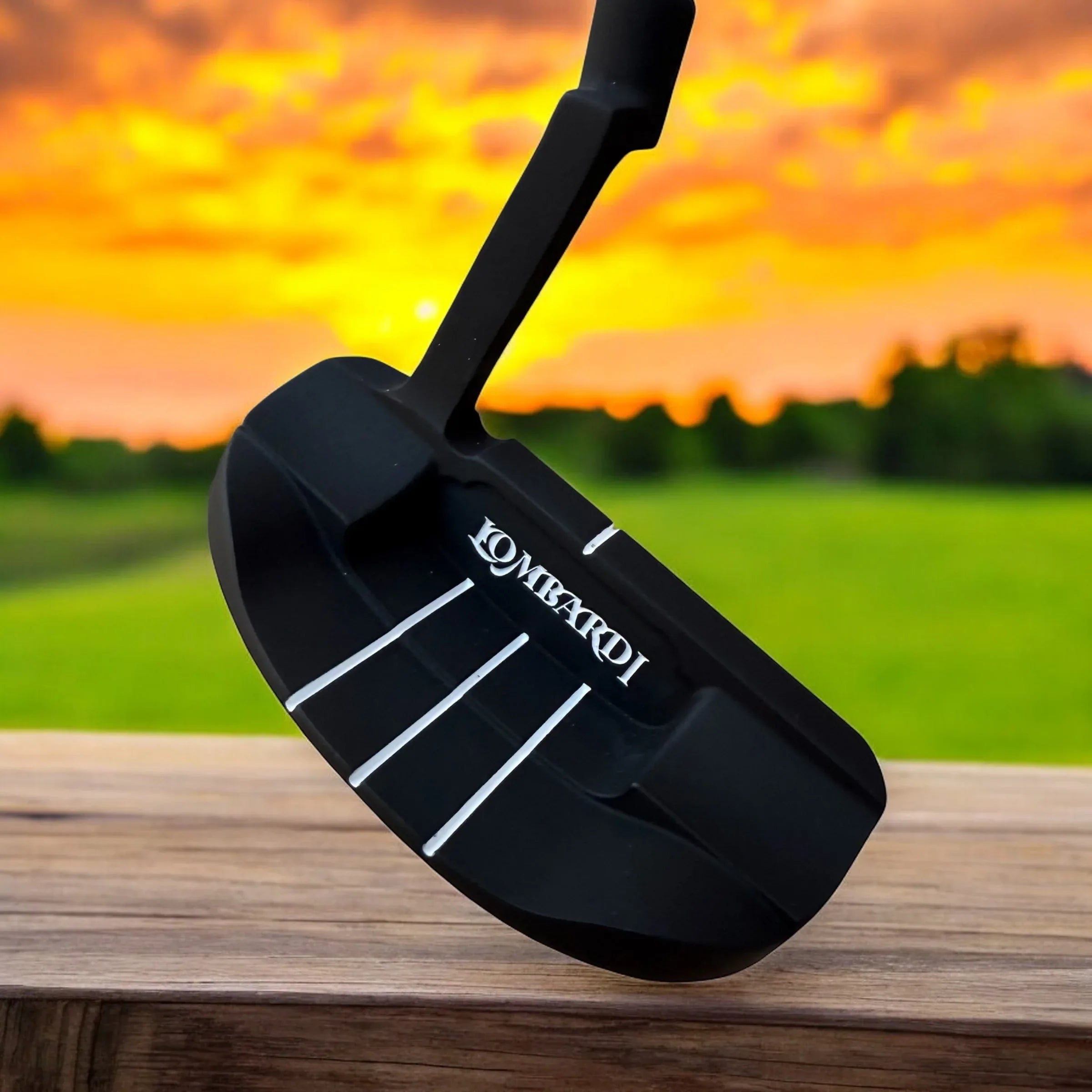 Lombardi Golf Custom Black Trofeo Mallet Golf Putter - GOLF LEAGUE