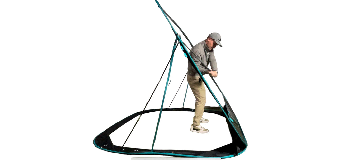 PopUp Plane Golf Swing Aid - Train the Perfect Plane ANYWHERE