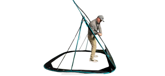 PopUp Plane Golf Swing Aid - Train the Perfect Plane ANYWHERE