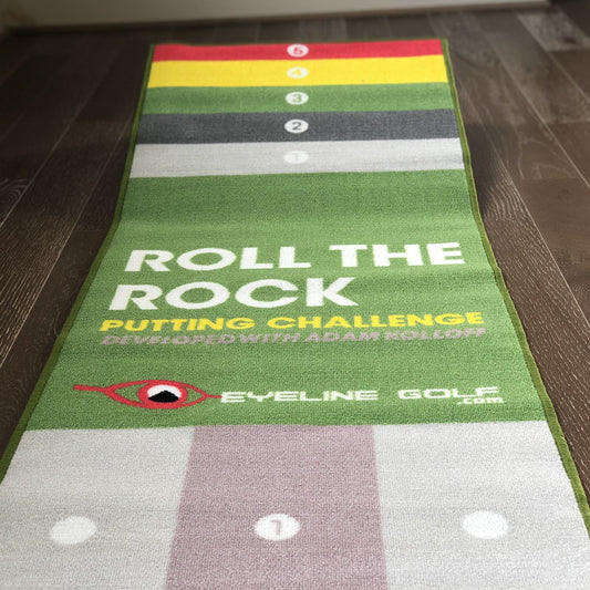 Roll the Rock Putting Challenge Mat (10'x2')