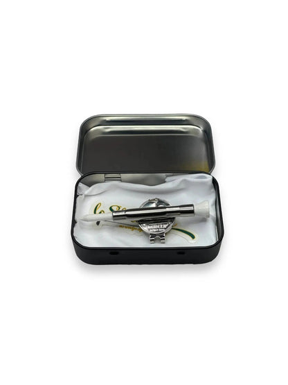 The Tee Clip® MINI: USA Made | Magnetic Golf Multi Tool - Golf Tee Holder, Ball Marker, Putting Alignment & Divot Repair