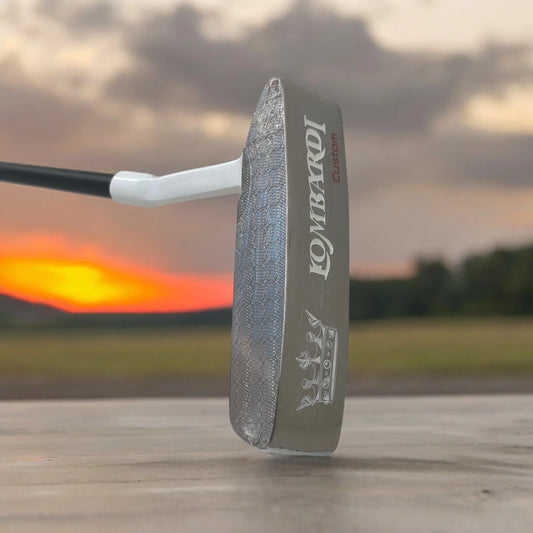 Lombardi Golf Custom White Silver OG Custom Blade Golf Putter - GOLF LEAGUE