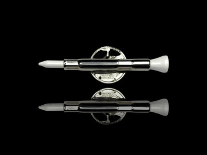 The Tee Clip® MINI: USA Made | Magnetic Golf Multi Tool - Golf Tee Holder, Ball Marker, Putting Alignment & Divot Repair