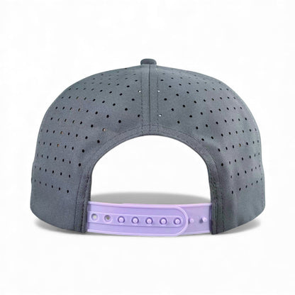 Astronaut Walker Golf Hat | Snapback Cap | Built-in Magnetic Ball Marker Holder + Marker Included | Adjustable Gray