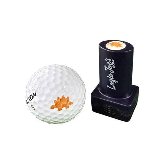 Golf Ball Stamp Set (3 Pack) | Flamingo, Pineapple & Dino Nugget Designs | Quick-Dry Ink Stamper | Easy Ball Identification | Fun Golf Gift
