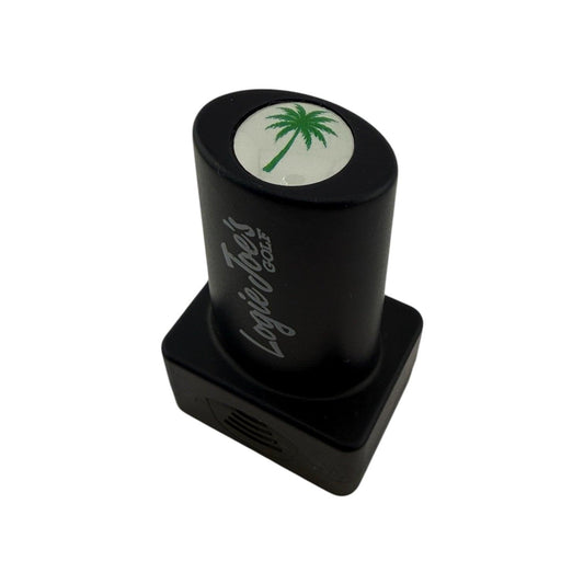 Palm Tree Golf Ball Stamp | Quick-Dry Ink Stamper | Easy Ball Identification | Fun Golf Gift
