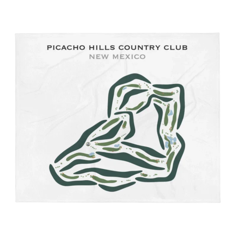Picacho Hills Country Club, New Mexico - Printed Golf Courses