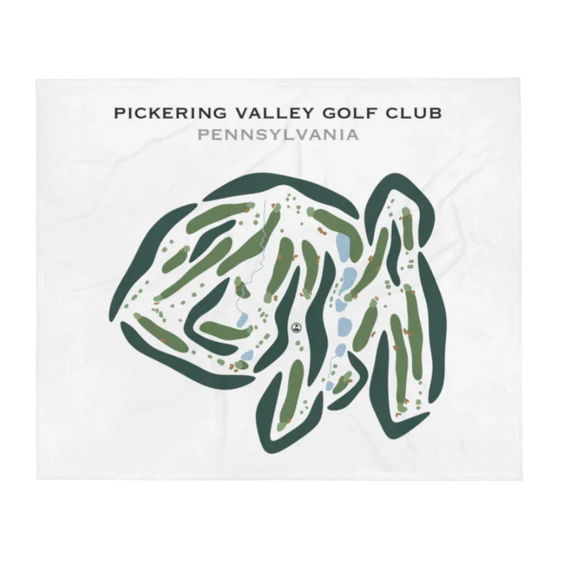 Pickering Valley Golf Club, Pennsylvania - Printed Golf Courses