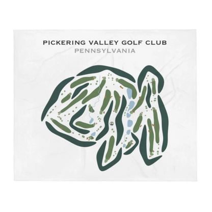 Pickering Valley Golf Club, Pennsylvania - Printed Golf Courses