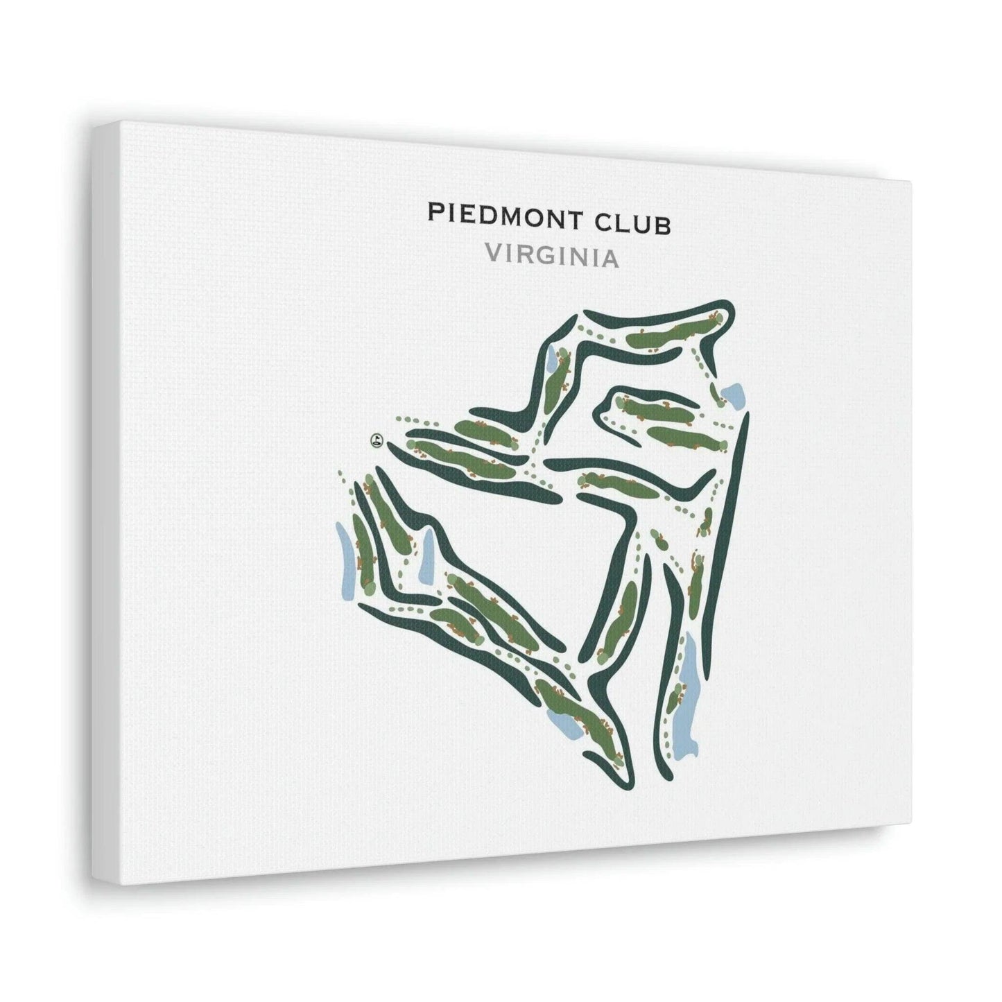 Piedmont Club, Virginia - Printed Golf Courses