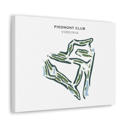 Piedmont Club, Virginia - Printed Golf Courses