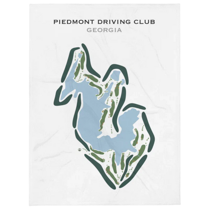 Piedmont Driving Club, Georgia - Printed Golf Courses