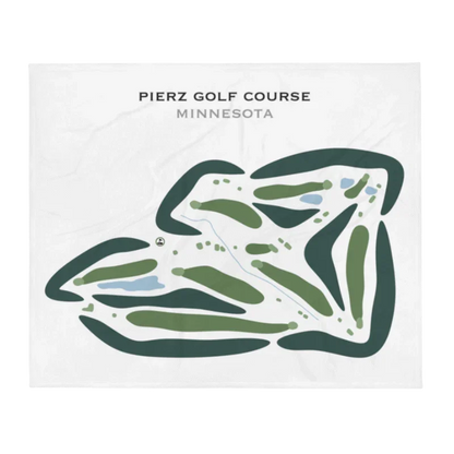 Pierz Golf Course, Minnesota - Printed Golf Courses