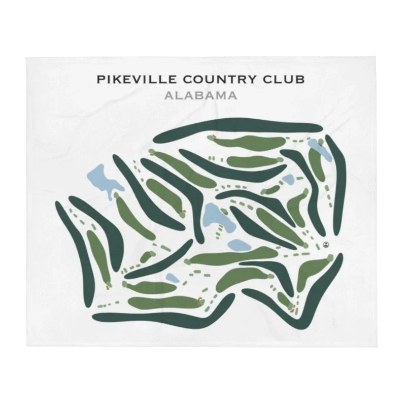 Pikeville Country Club, Alabama - Printed Golf Courses