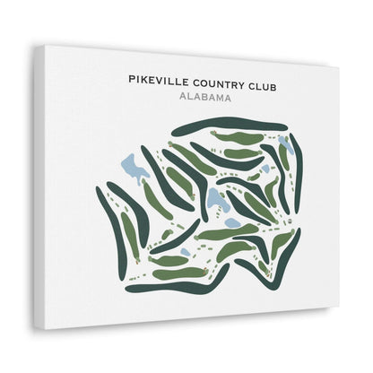 Pikeville Country Club, Alabama - Printed Golf Courses