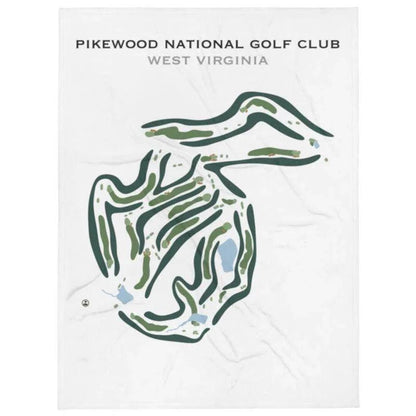 Pikewood National Golf Club, West Virginia - Printed Golf Courses