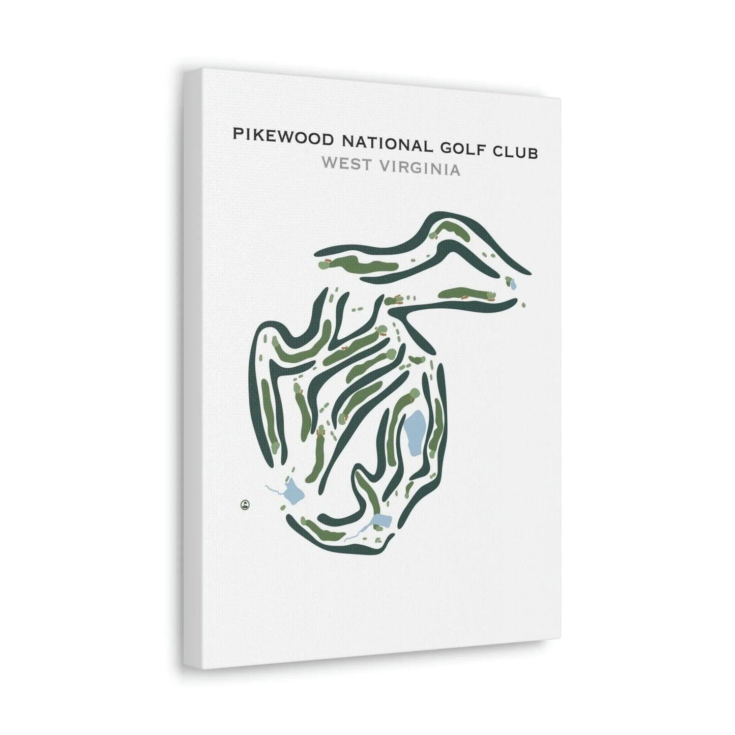Pikewood National Golf Club, West Virginia - Printed Golf Courses