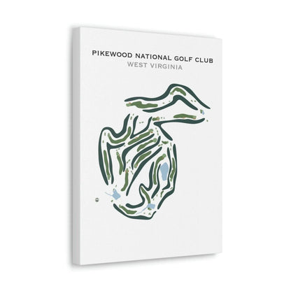 Pikewood National Golf Club, West Virginia - Printed Golf Courses